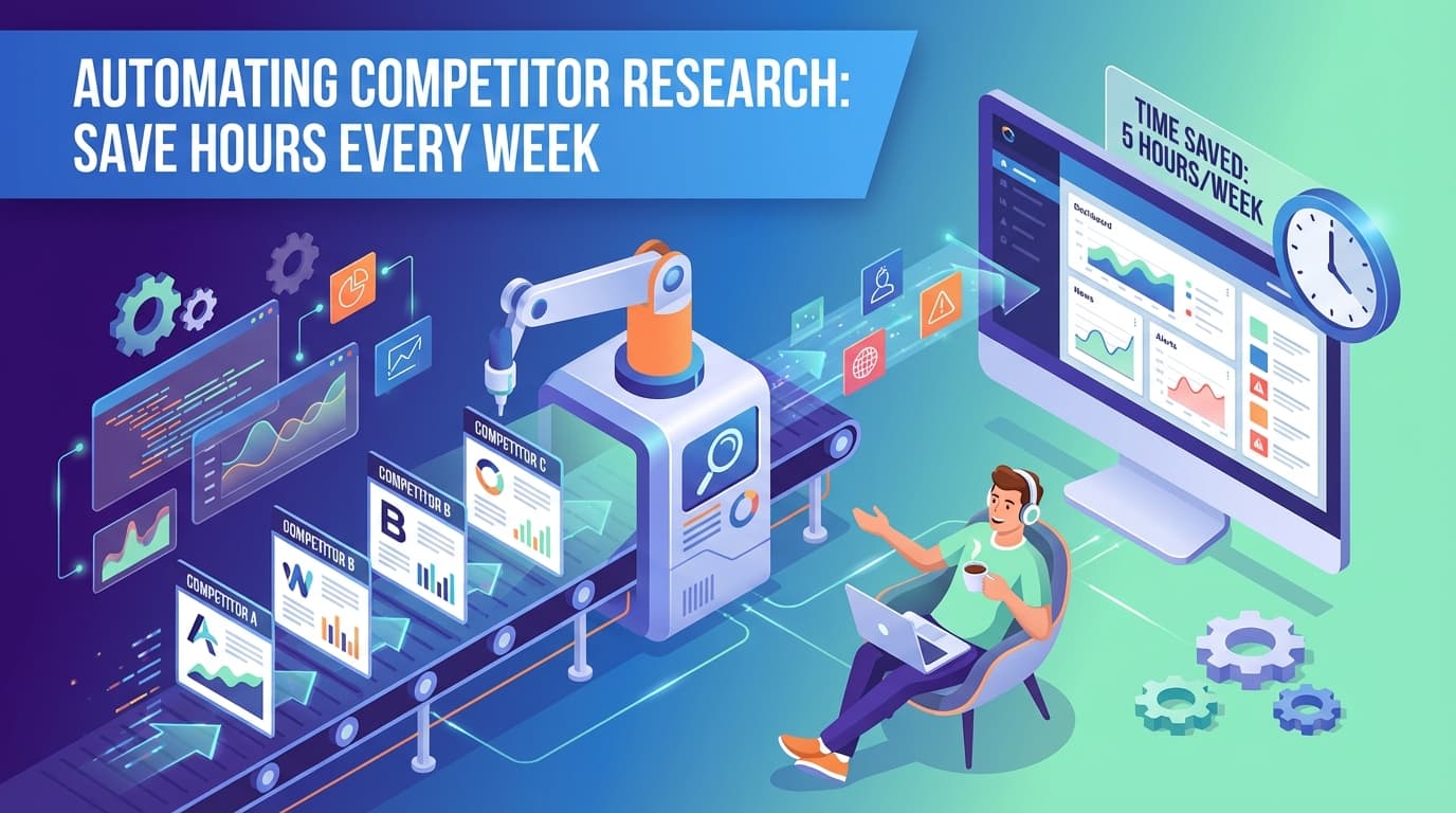Transformation from manual research with papers to automated monitoring with organised dashboard